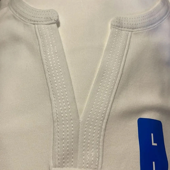 Orvis Womens’ Pima Cotton ¾ Sleeve Split Neck Top - Picture 6 of 7